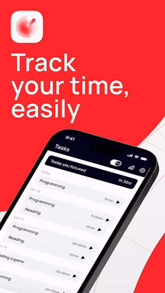 Trackerus: Your Time Tracker Screenshot 1 - AppWisp.com Trackerus: Your Time Tracker Screenshot 1 - AppWisp.com