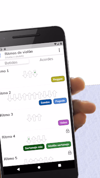 55 ritmos de violão / ukulele Screenshot 2 - AppWisp.com 55 ritmos de violão / ukulele Screenshot 2 - AppWisp.com
