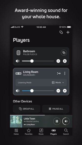 BluOS Controller Screenshot 4 - AppWisp.com BluOS Controller Screenshot 4 - AppWisp.com