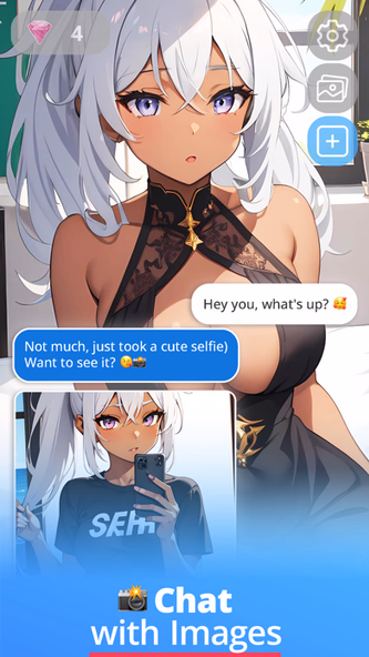 Sexy AI Girlfriend Chat Games Screenshot 2 - AppWisp.com Sexy AI Girlfriend Chat Games Screenshot 2 - AppWisp.com