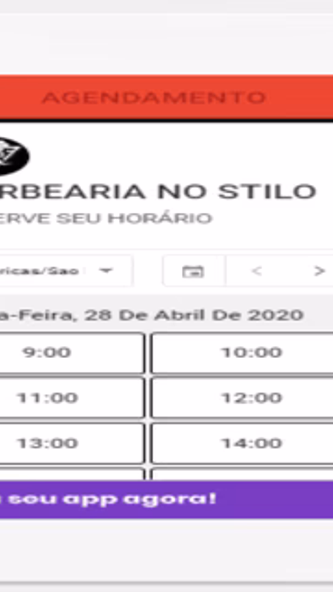 Barbearia NO STILO Screenshot 2 - AppWisp.com Barbearia NO STILO Screenshot 2 - AppWisp.com