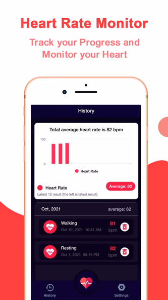 Heart Rate Monitor -HR Monitor Screenshot 3 - AppWisp.com Heart Rate Monitor -HR Monitor Screenshot 3 - AppWisp.com