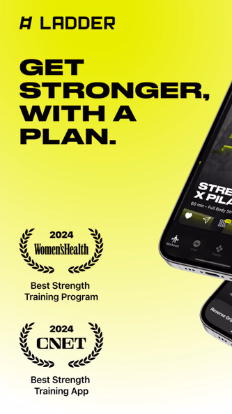 LADDER Strength Training Plans Screenshot 1 - AppWisp.com LADDER Strength Training Plans Screenshot 1 - AppWisp.com