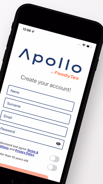 Apollo by FoodyTek Screenshot 2 - AppWisp.com Apollo by FoodyTek Screenshot 2 - AppWisp.com