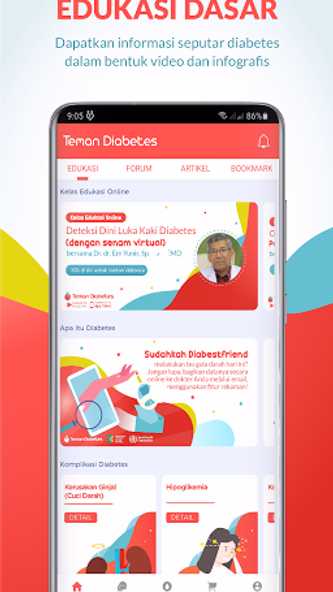 Teman Diabetes Screenshot 1 - AppWisp.com Teman Diabetes Screenshot 1 - AppWisp.com