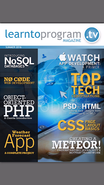 LearnToProgram Magazine Screenshot 1 - AppWisp.com LearnToProgram Magazine Screenshot 1 - AppWisp.com