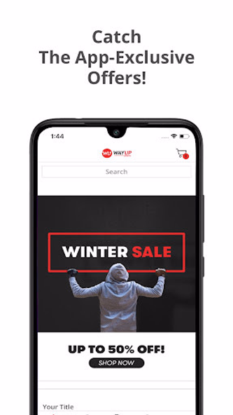 WayUp Sports Screenshot 1 - AppWisp.com WayUp Sports Screenshot 1 - AppWisp.com
