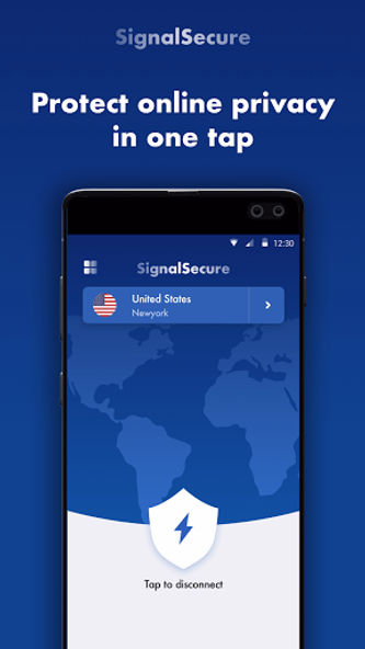 Signal Secure VPN - Robot VPN Screenshot 1 - AppWisp.com Signal Secure VPN - Robot VPN Screenshot 1 - AppWisp.com