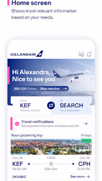 Icelandair Screenshot 2 - AppWisp.com Icelandair Screenshot 2 - AppWisp.com