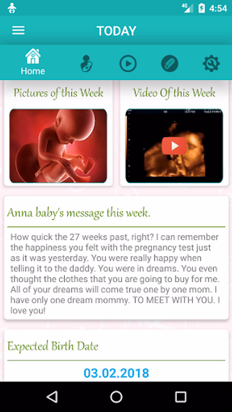 Pregnancy Week By Week Screenshot 2 - AppWisp.com Pregnancy Week By Week Screenshot 2 - AppWisp.com