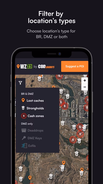 Map Companion for Warzone 2 Screenshot 2 - AppWisp.com Map Companion for Warzone 2 Screenshot 2 - AppWisp.com