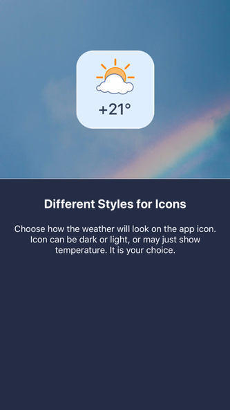 Weather on Icon Screenshot 4 - AppWisp.com Weather on Icon Screenshot 4 - AppWisp.com