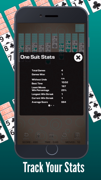 Spider Solitaire Classic ◆ Screenshot 4 - AppWisp.com Spider Solitaire Classic ◆ Screenshot 4 - AppWisp.com