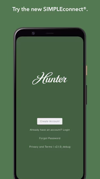 HunterSMART™(SIMPLEconnect®) Screenshot 1 - AppWisp.com HunterSMART™(SIMPLEconnect®) Screenshot 1 - AppWisp.com