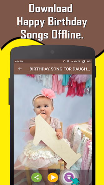 Happy Birthday Songs Offline Screenshot 3 - AppWisp.com Happy Birthday Songs Offline Screenshot 3 - AppWisp.com