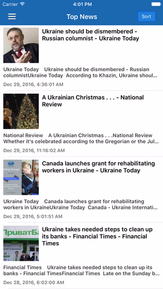 Ukraine News Today in English Free Screenshot 1 - AppWisp.com