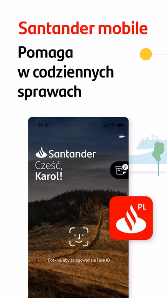 Santander mobile Screenshot 1 - AppWisp.com