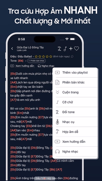 Hợp Âm Nhanh - Guitar Đệm hát Screenshot 2 - AppWisp.com Hợp Âm Nhanh - Guitar Đệm hát Screenshot 2 - AppWisp.com