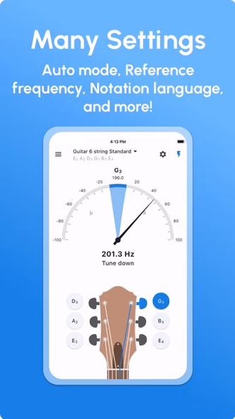 Guitar Tuner - LikeTones Screenshot 4 - AppWisp.com Guitar Tuner - LikeTones Screenshot 4 - AppWisp.com