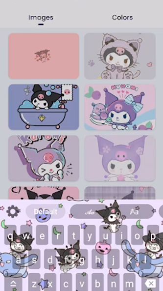 Kuromi Keyboard Theme Screenshot 4 - AppWisp.com Kuromi Keyboard Theme Screenshot 4 - AppWisp.com