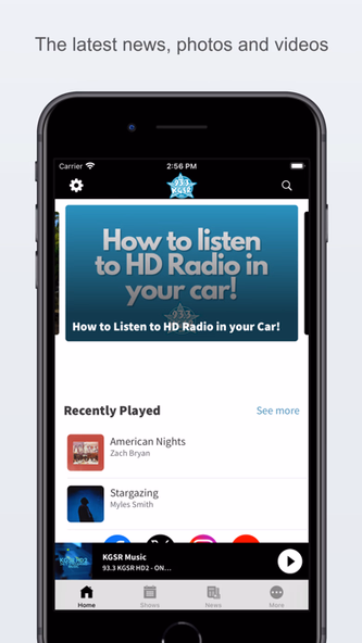 93.3 KGSR HD2 Screenshot 1 - AppWisp.com 93.3 KGSR HD2 Screenshot 1 - AppWisp.com