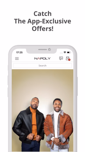 Napoly Menswear Screenshot 1 - AppWisp.com Napoly Menswear Screenshot 1 - AppWisp.com