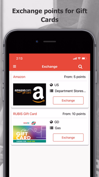 Rubis-Rewards Screenshot 4 - AppWisp.com Rubis-Rewards Screenshot 4 - AppWisp.com
