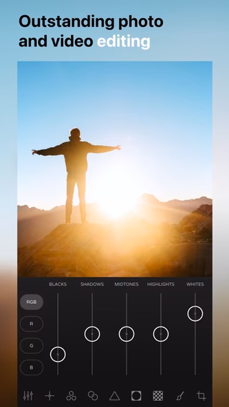 Ultralight: Photo Video Editor Screenshot 1 - AppWisp.com Ultralight: Photo Video Editor Screenshot 1 - AppWisp.com