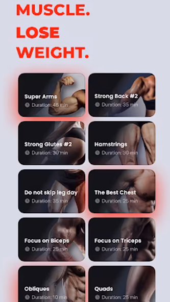 Gym Workout & Personal Trainer Screenshot 1 - AppWisp.com Gym Workout & Personal Trainer Screenshot 1 - AppWisp.com
