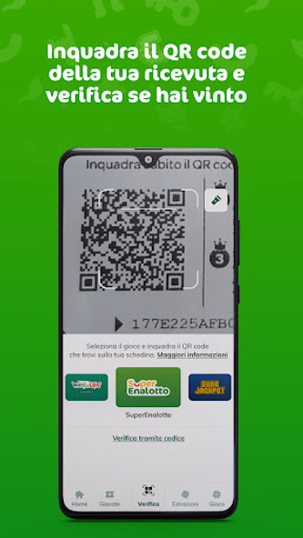 SuperEnalotto Verifica Vincite Screenshot 2 - AppWisp.com SuperEnalotto Verifica Vincite Screenshot 2 - AppWisp.com
