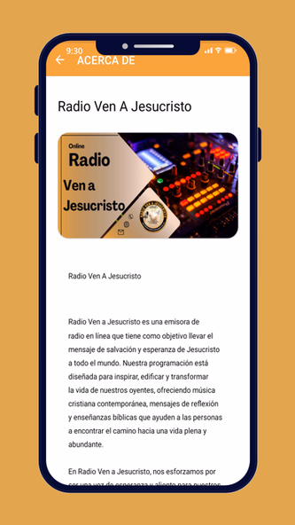 Radio Ven A Jesucristo Screenshot 3 - AppWisp.com Radio Ven A Jesucristo Screenshot 3 - AppWisp.com