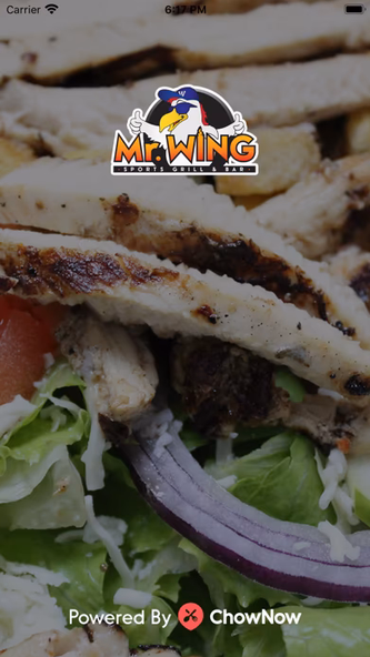 Mr. Wing Sports Grill Screenshot 1 - AppWisp.com Mr. Wing Sports Grill Screenshot 1 - AppWisp.com