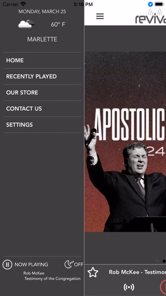 Revival Radio Screenshot 2 - AppWisp.com Revival Radio Screenshot 2 - AppWisp.com
