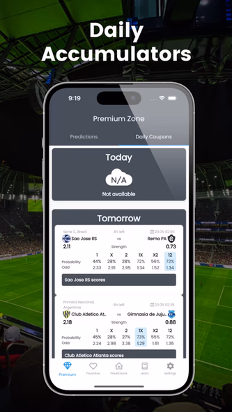 X Betting Predictions Screenshot 3 - AppWisp.com X Betting Predictions Screenshot 3 - AppWisp.com