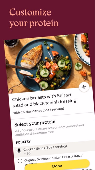 Sunbasket Meal Delivery Screenshot 4 - AppWisp.com Sunbasket Meal Delivery Screenshot 4 - AppWisp.com