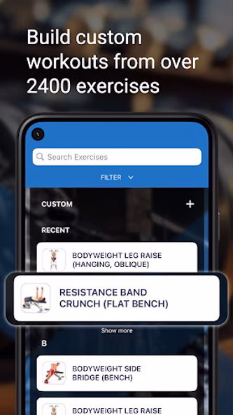 Fitness Buddy: Workout Trainer Screenshot 2 - AppWisp.com Fitness Buddy: Workout Trainer Screenshot 2 - AppWisp.com