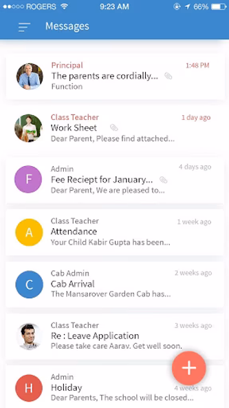 Hello Parent - School App, Mes Screenshot 1 - AppWisp.com Hello Parent - School App, Mes Screenshot 1 - AppWisp.com