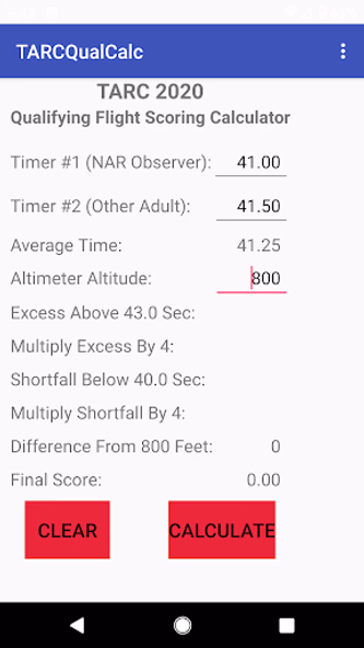 TARCQualCalc Screenshot 4 - AppWisp.com TARCQualCalc Screenshot 4 - AppWisp.com