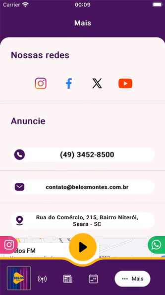 Belos FM 92,1 Screenshot 4 - AppWisp.com Belos FM 92,1 Screenshot 4 - AppWisp.com