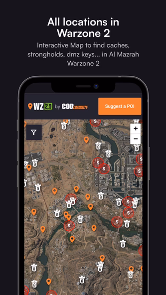Map Companion for Warzone 2 Screenshot 1 - AppWisp.com Map Companion for Warzone 2 Screenshot 1 - AppWisp.com