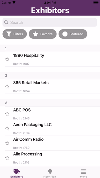 Int’l Restaurant Show of NY Screenshot 3 - AppWisp.com Int’l Restaurant Show of NY Screenshot 3 - AppWisp.com