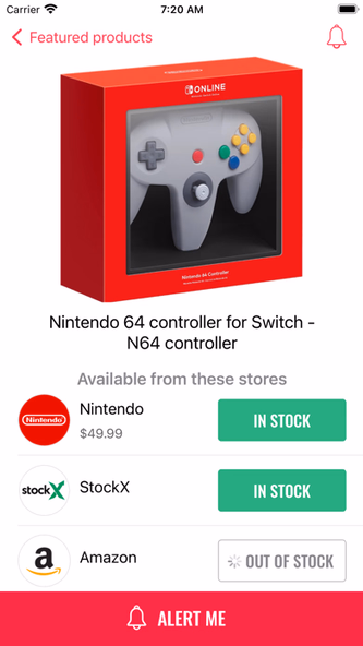 HotStock - in-stock alerts Screenshot 2 - AppWisp.com HotStock - in-stock alerts Screenshot 2 - AppWisp.com