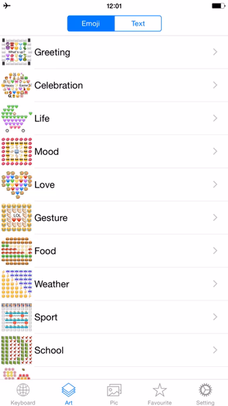 Emoji Keyboard New Emojis Screenshot 4 - AppWisp.com Emoji Keyboard New Emojis Screenshot 4 - AppWisp.com