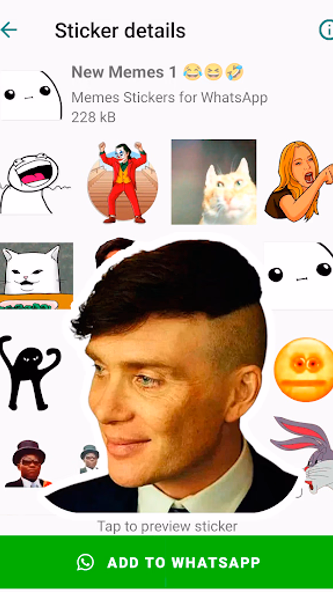 Meme Stickers for WhatsApp Screenshot 4 - AppWisp.com