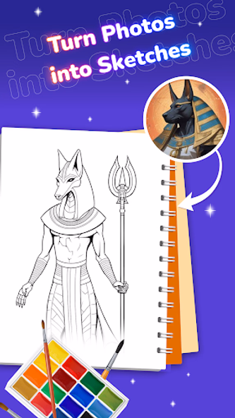 Draw Anime: Paint & Sketch App Screenshot 4 - AppWisp.com