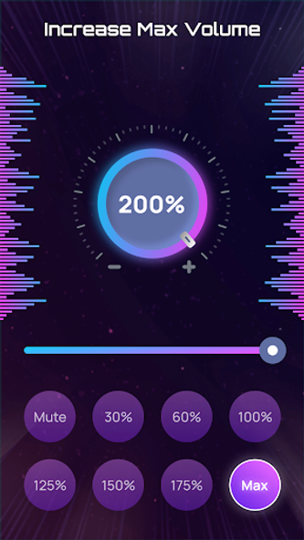 Volume Booster and Amplifier Screenshot 2 - AppWisp.com Volume Booster and Amplifier Screenshot 2 - AppWisp.com