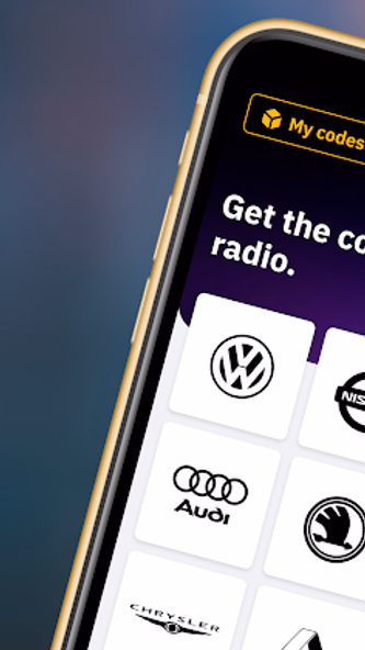 Radio Code Generator Screenshot 1 - AppWisp.com Radio Code Generator Screenshot 1 - AppWisp.com