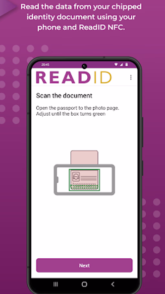 ReadID Me Screenshot 2 - AppWisp.com ReadID Me Screenshot 2 - AppWisp.com