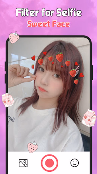 Filter for Selfie - Sweet Face Screenshot 2 - AppWisp.com Filter for Selfie - Sweet Face Screenshot 2 - AppWisp.com