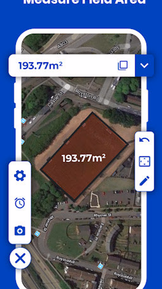 GPS Area Calculator Screenshot 2 - AppWisp.com GPS Area Calculator Screenshot 2 - AppWisp.com